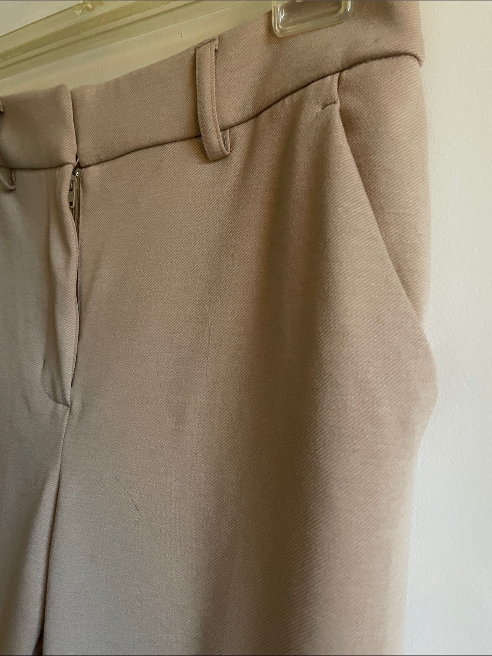 Simply Vera Vera Wang Beige tan Tailored pants ankle length stretch - Picture 7 of 14